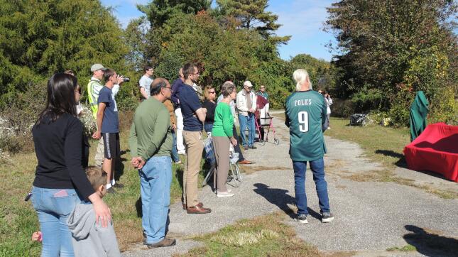 Audience at the ceremony