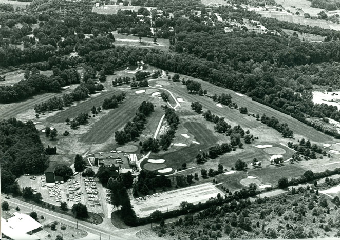 Aerial photo of Tall Pines golf course